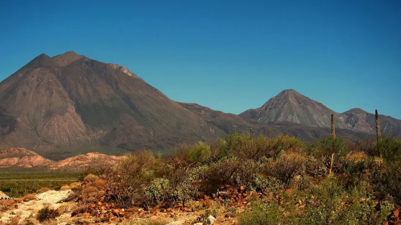 Complejo de volcanes Las Tres Vírgenes Foto: México Desconocido