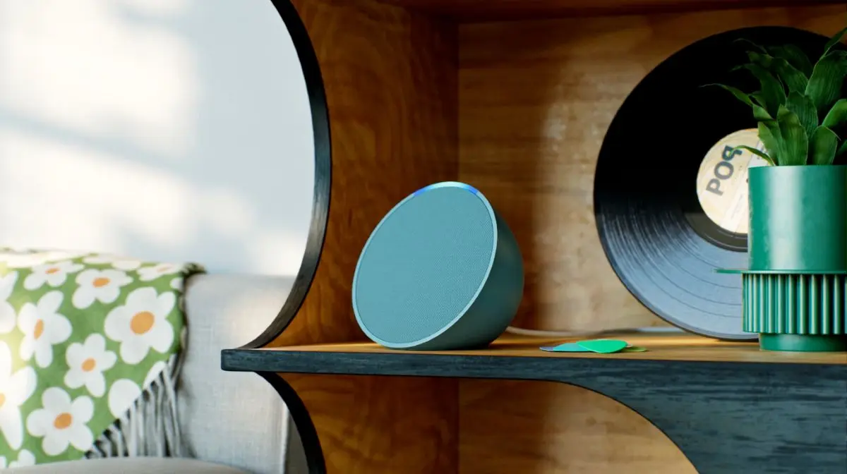 Bocina Echo Pop de Amazon te puede servir para consultar el clima. Foto: Cortesía