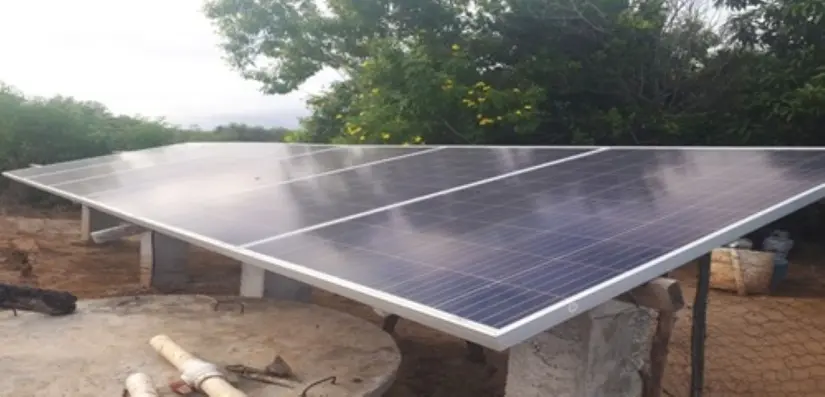 Paneles solares del Bienestar gratuitos en Baja California. Foto: Cortesía