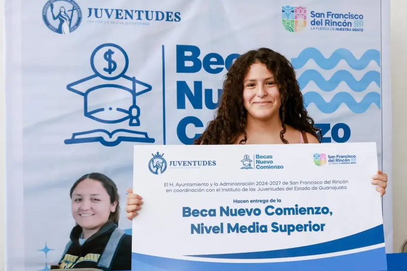 Entrega de las Becas Nuevo Comienzo en Guanajuato Entrega de las Becas Nuevo Comienzo en Guanajuato. Foto: Cortesía