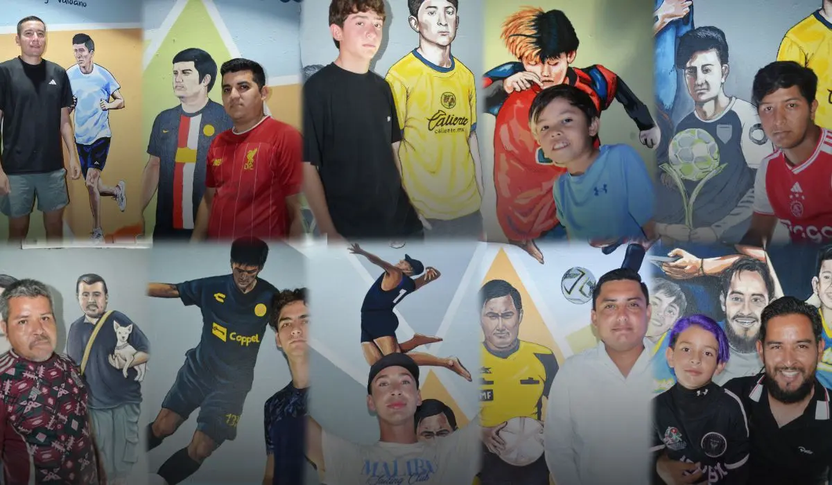 En la colonia Adolfo López Mateos en Culiacán, la memoria, el arte y el orgullo comunitario se entrelazaron en un fantástico mural, gracias a Vamos Pintando y Parques Alegres. Foto: Juan Madrigal