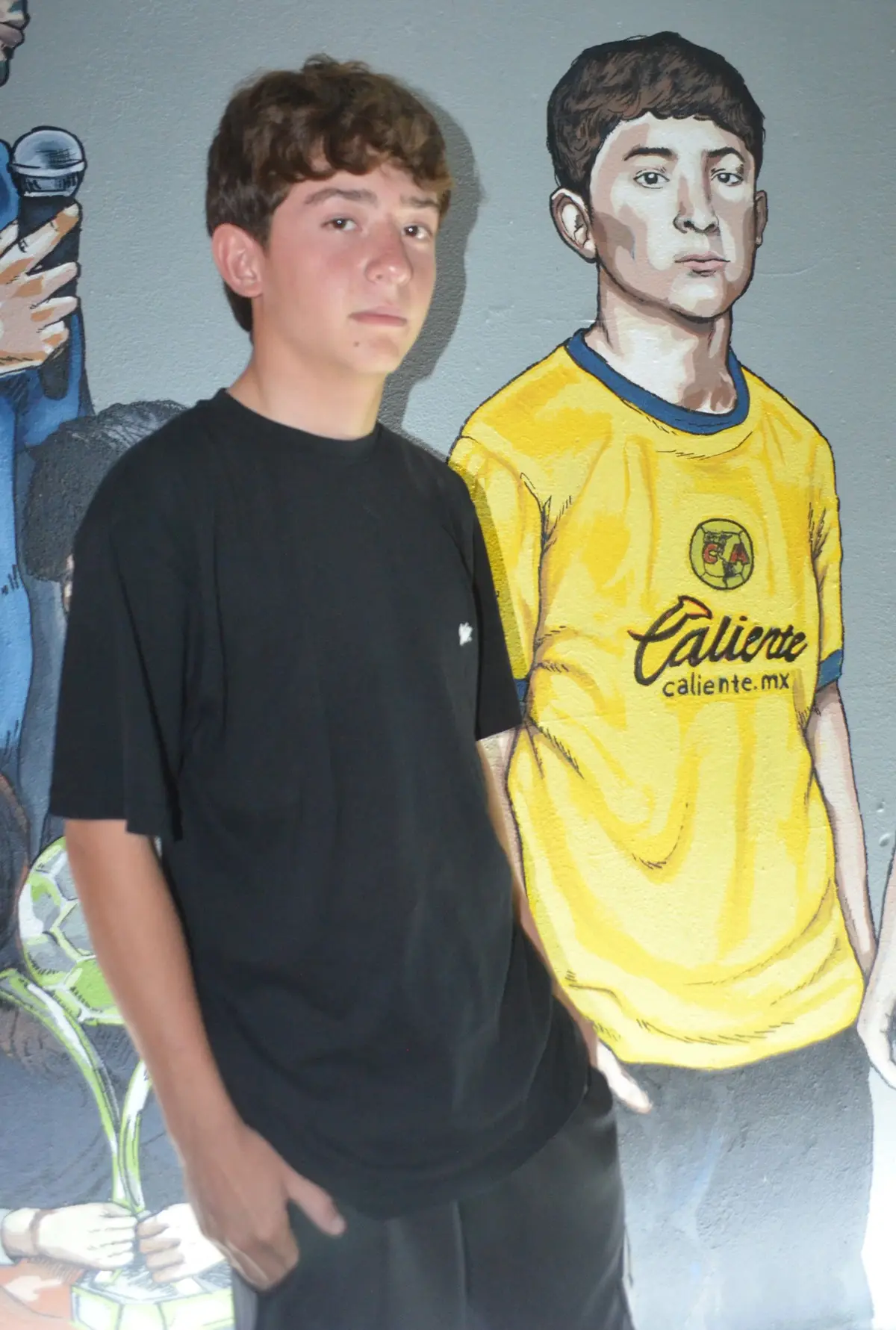 Guillermo Valdez Perches, futbolista apasionado y tiktoker carismático. Foto: Juan Madrigal