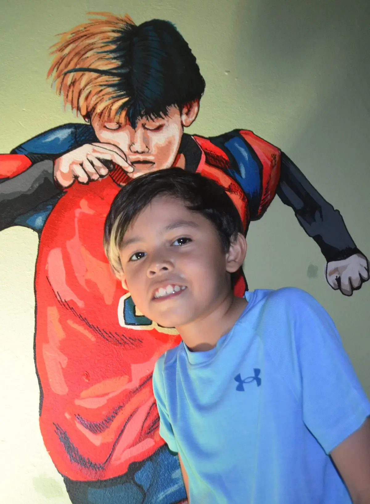 Santiago García “Shakiro”, pequeño gigante del futbol destaca por su entrega y talento desde temprana edad. Foto: Juan Madrigal