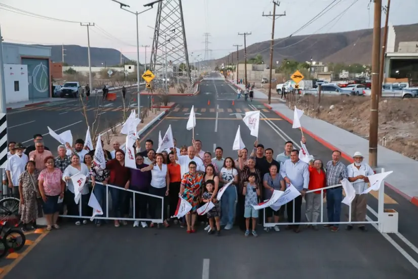 Inaguración del Bulevar Bahía Concepción en La Paz. Foto: Cortesía. Inaguración del Bulevar Bahía Concepción en La Paz. Foto: Cortesía.