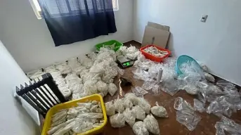 Golpe al crimen en Michoacán: aseguran 800 kilos de metanfetamina; arrestan a 2 personas