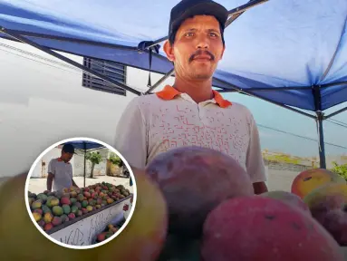 ¡Nunca se rinde! José Reyes, el vendedor de frutas que enfrenta la vida con una sonrisa en Culiacán
