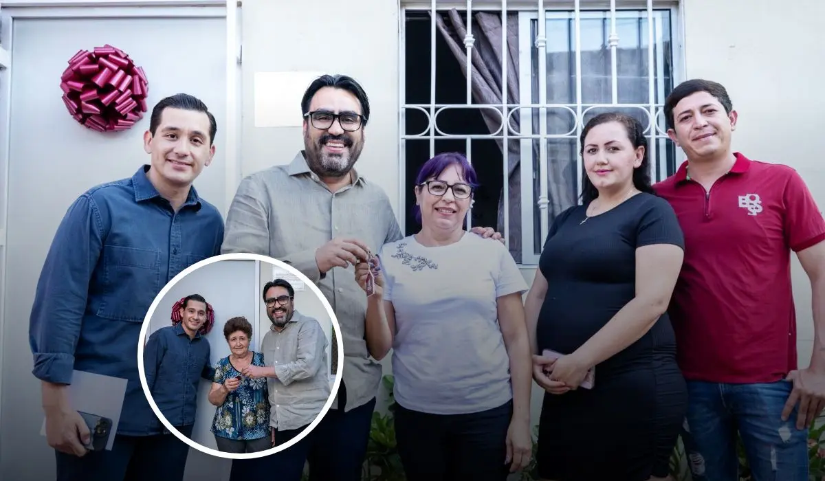 En los últimos tres años, más de mil hogares en Culiacán han sido beneficiados con este programa de vivienda social. Foto: Ayuntamiento de Culiacán