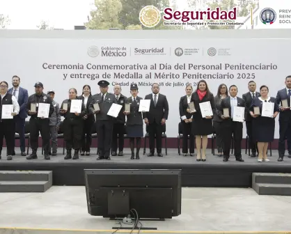 SSPC celebra el Día del Personal Penitenciario con reconocimientos y medallas