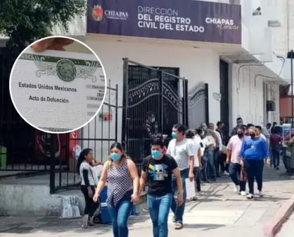 Acta de defunción en Chiapas 2025: requisitos y costos del proceso
