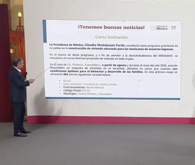 Carta invitación de Infonavit para Viviendas del Bienestar en Baja California Sur Carta invitación de Infonavit para Viviendas del Bienestar en Baja California Sur. Foto: Cortesía
