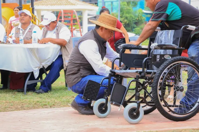 El solicitante o beneficiario puede acudir a la instalaciones en la fecha solicitud para la entrega del aparato ortepédico Foto: DIF Tabasco 