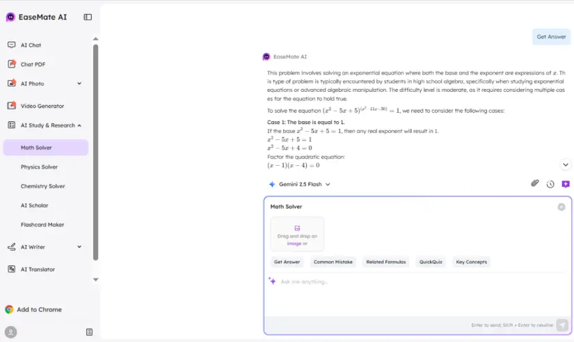 EaseMate AI Math Solver EaseMate AI Math Solver