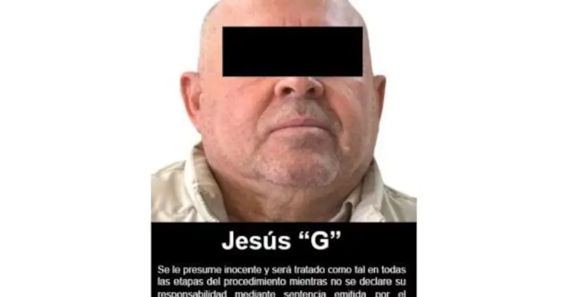 ¿Quién es Jesús Su primera captura fue en 2015. Foto: FGR