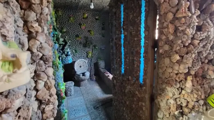 Conoce la Casa de Piedra en Jalpa Todo fue hecho a mano. Foto: Cortesía