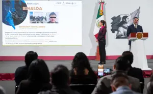 Sheinbaum presume resultados: más de mil detenidos y 8 toneladas de droga aseguradas en 15 días