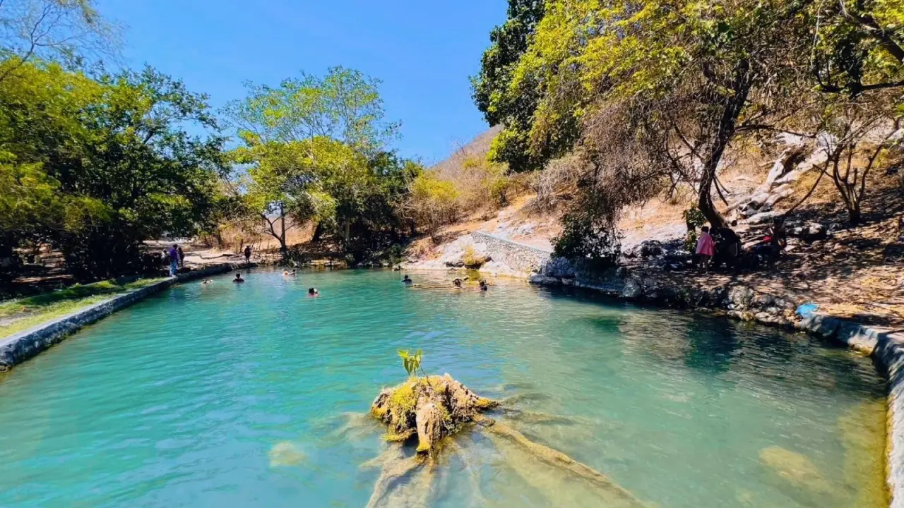 Manantial Ojo de Agua. Foto Secretaría de Turismo.