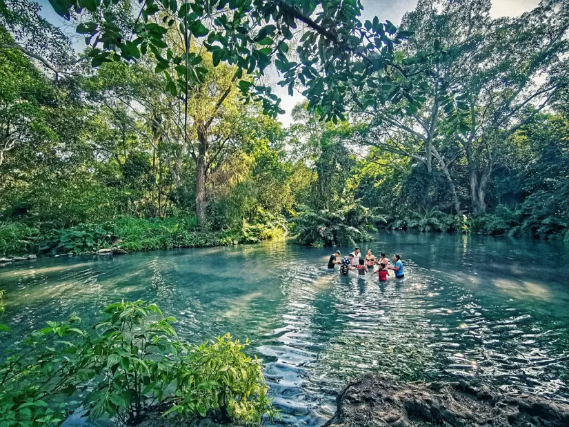 Manantial Ojo de Agua. Foto Secretaría de Turismo Manantial Ojo de Agua. Foto Secretaría de Turismo