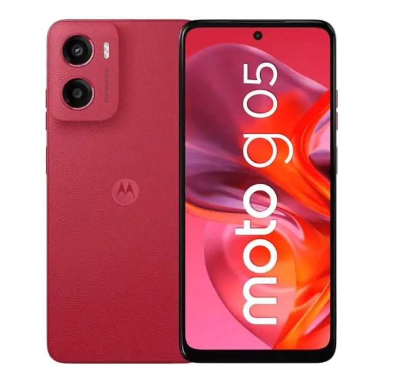 Motorola Moto G05 con diseño que atrapa Motorola Moto G05 con diseño que atrapa. Foto: Cortesía