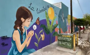 Colores que inspiran libertad: develan mural colectivo en el Parque Valle Real