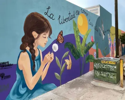 Colores que inspiran libertad: develan mural colectivo en el Parque Valle Real