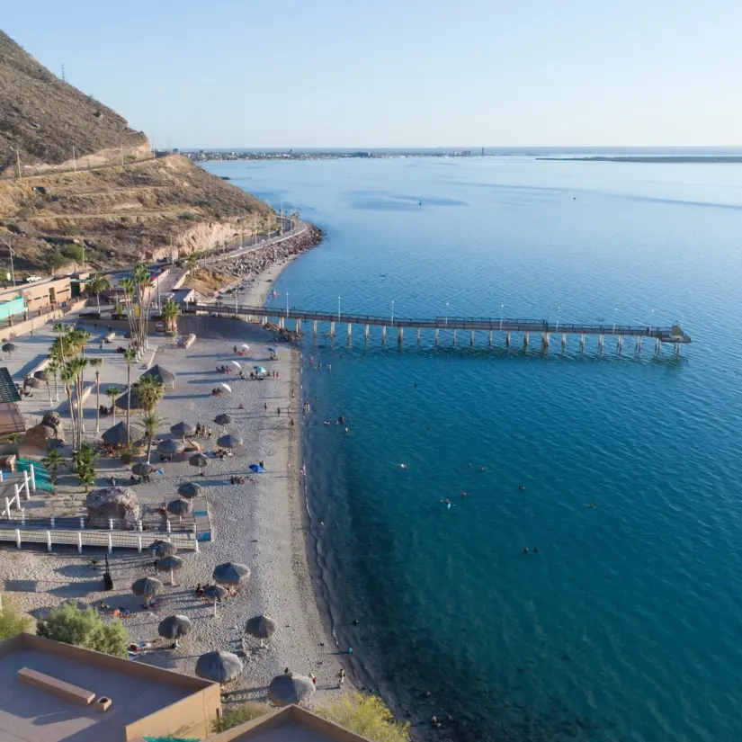 Admira la gran belleza de Playa Coromuel. Foto: GO LA PAZ. 