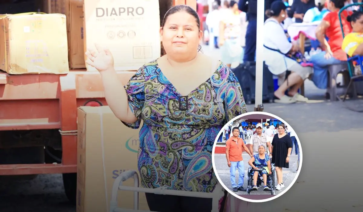 Proceso de solicitud de aparatos ortopédicos para personas con discapacidad en Tabasco en las instalaciones del DIF Foto: DIF Tabasco