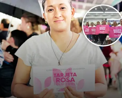 ¿Cómo inscribirme Tarjeta Rosa en Aguascalientes? Entrega a más de 200 mujeres en Pabellón Arteaga