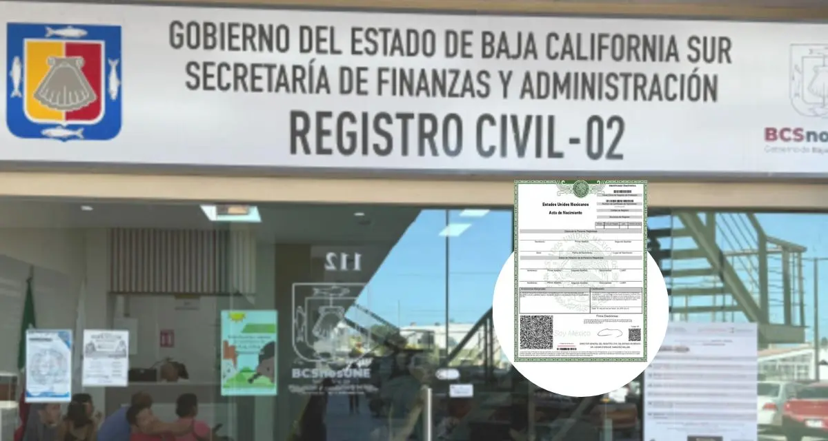 Conoce los documentos para tramitar el acta de nacimiento en Baja California Sur. Foto: cortesía