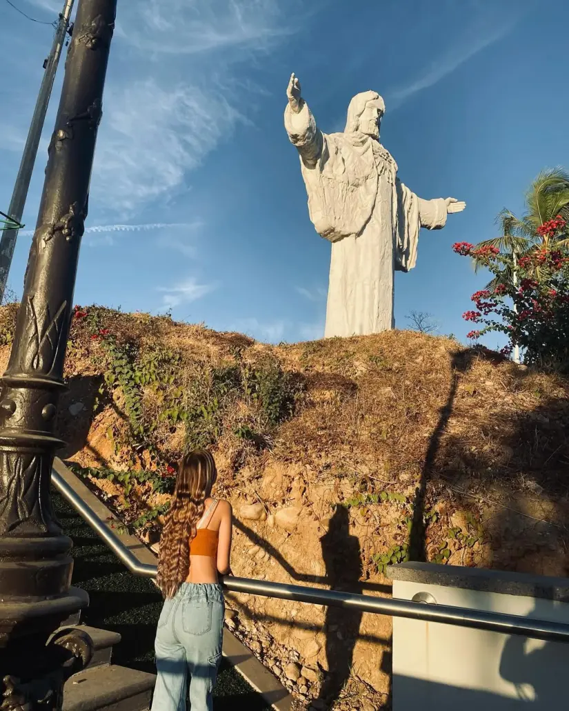 imagen recuadro Cristo de la Mesa en San Ignacio, Sinaloa Foto: aalecornejo (Instagram)