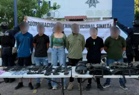 Hotel en Culiacán era punto de reunión narco, hay seis detenidos, entre ellos, una mujer y tres menores