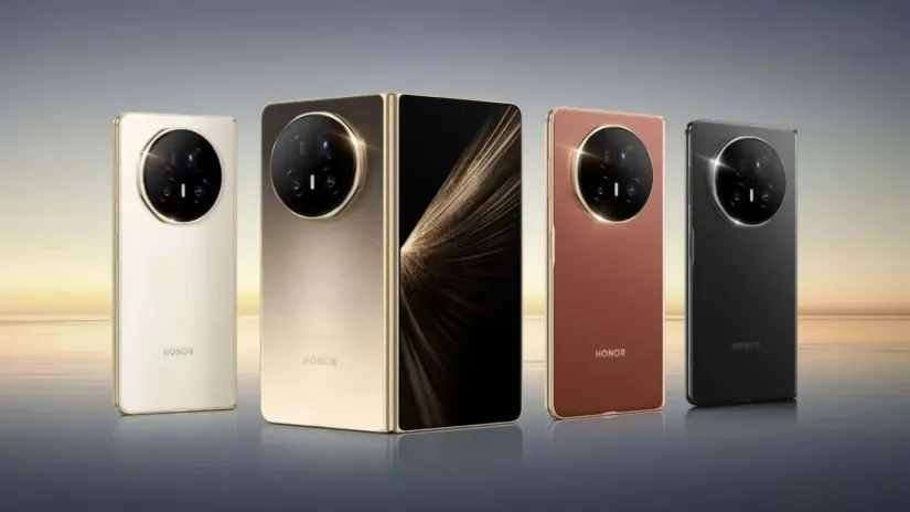  HONOR Magic V5 con batería de 6100 mAh. Foto: Cortesía