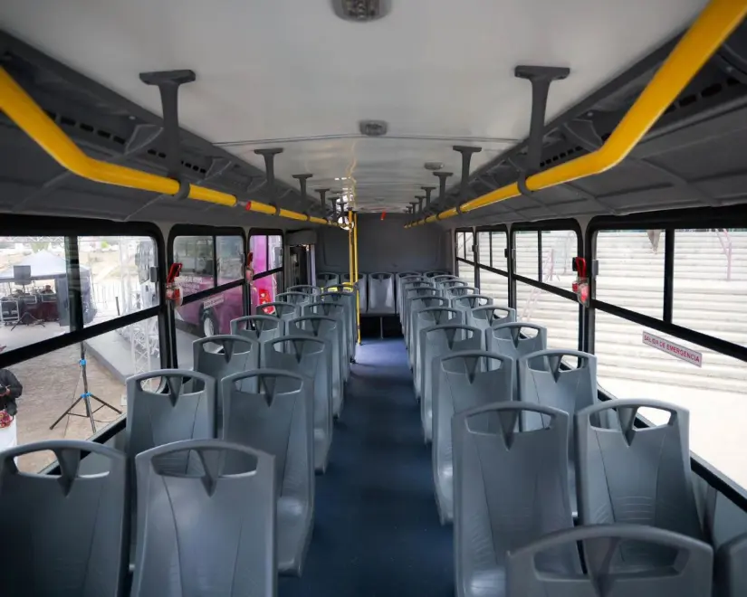 Horarios de los camiones de la Ruta Violeta en Ensenada en 2025. Foto: Cortesía