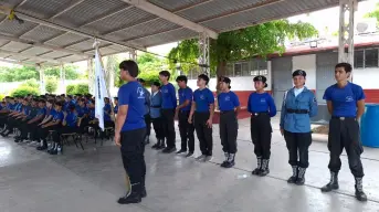 Forjando ciudadanos ejemplares. Legionarios de la Patria celebran ascenso de grados de niñas, niños y jóvenes en Villa Juárez