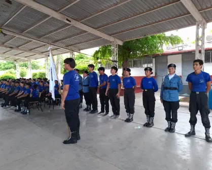 Forjando ciudadanos ejemplares. Legionarios de la Patria celebran ascenso de grados de niñas, niños y jóvenes en Villa Juárez