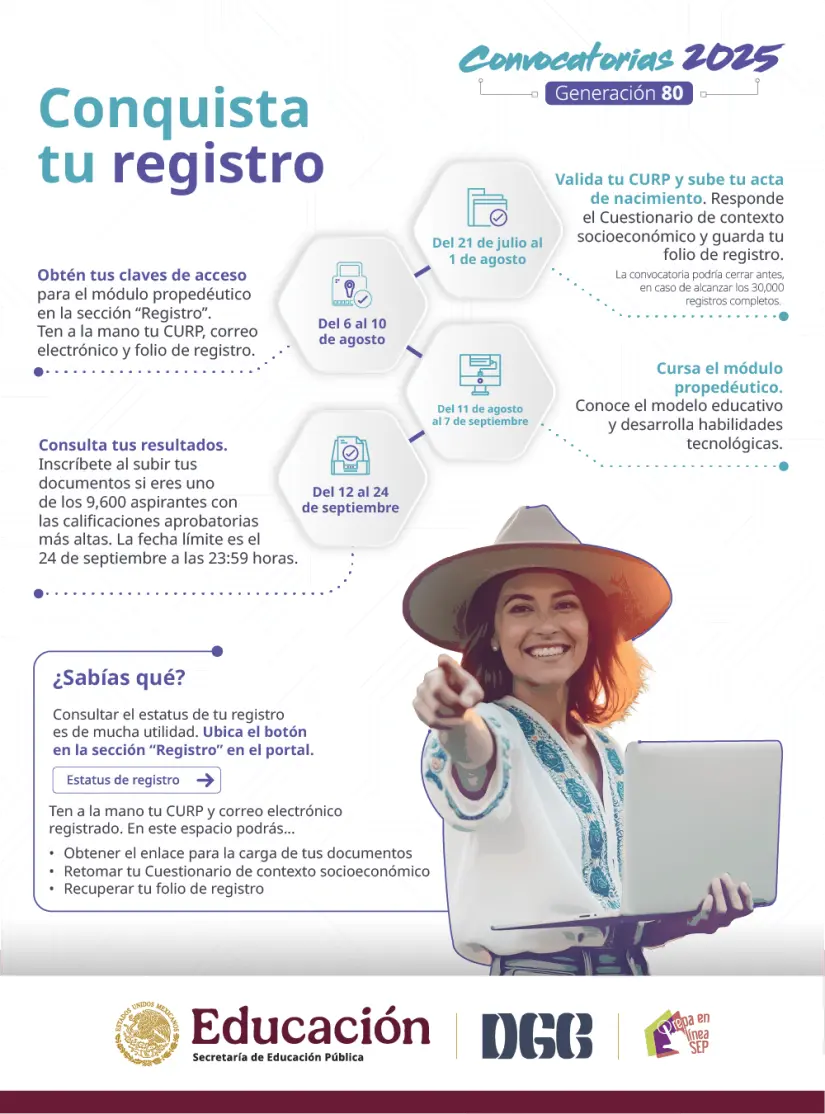 Solo hasta el 1 de agosto podrás registrarte en la Prepa en Línea-SEP. Foto: Cortesía. Solo hasta el 1 de agosto podrás registrarte en la Prepa en Línea-SEP. Foto: Cortesía.