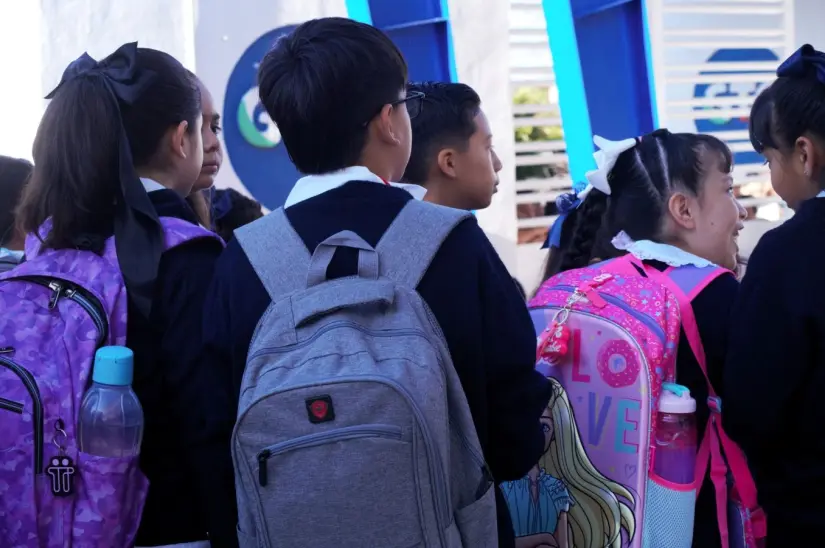 Paquetes de útiles que darán en Guanajuato por grado escolar. Foto: Cortesía Paquetes de útiles que darán en Guanajuato por grado escolar. Foto: Cortesía