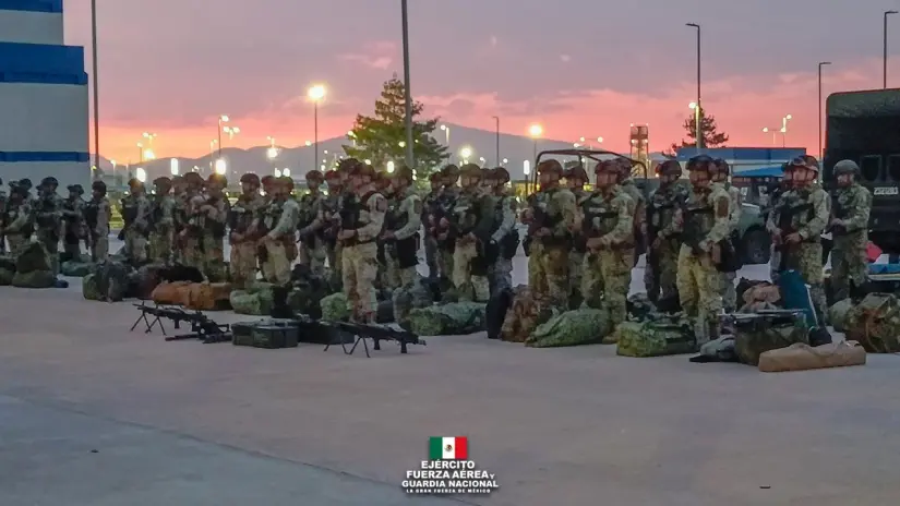 SEDENA  refuerza la seguridad en el estado de Sinaloa
