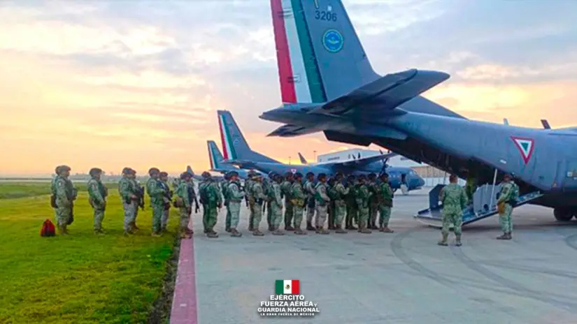 SEDENA  refuerza la seguridad en el estado de Sinaloa

