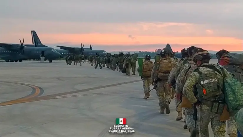 SEDENA  refuerza la seguridad en el estado de Sinaloa
