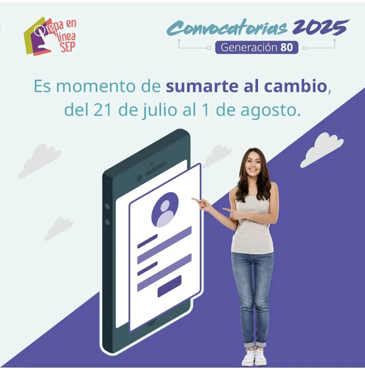 Realiza tu registro en la página oficial de Prepa en Línea-SEP. Foto: Cortesía.
