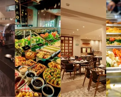 Cinco mejores restaurantes buffet en Aguascalientes, ubicaciones y precios