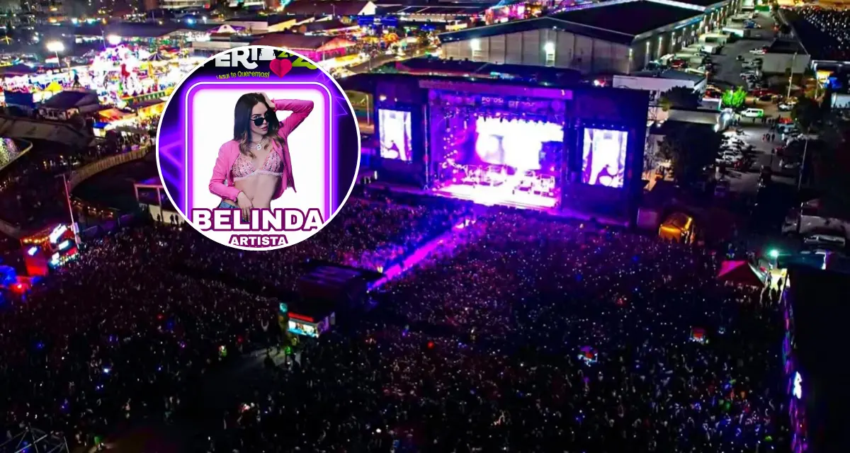 Belinda unas de las artistas confirmadas que se presentarán en la FENAPO 2025. Foto: Cortesía.