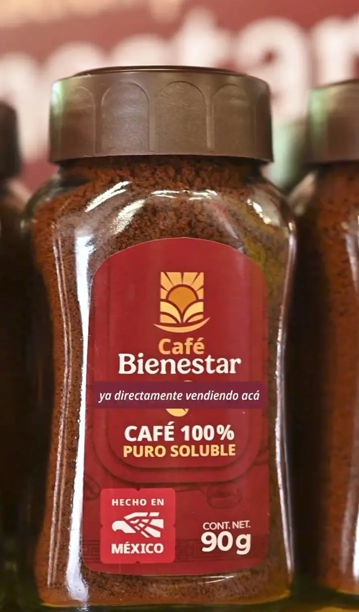 Café del Bienestar disponible en Tiendas del Bienestar. Foto: Cortesía.