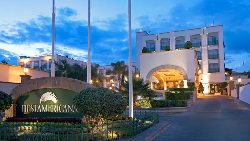 Hotel Fiesta Americana en Aguascalientes. Foto: cortesía.