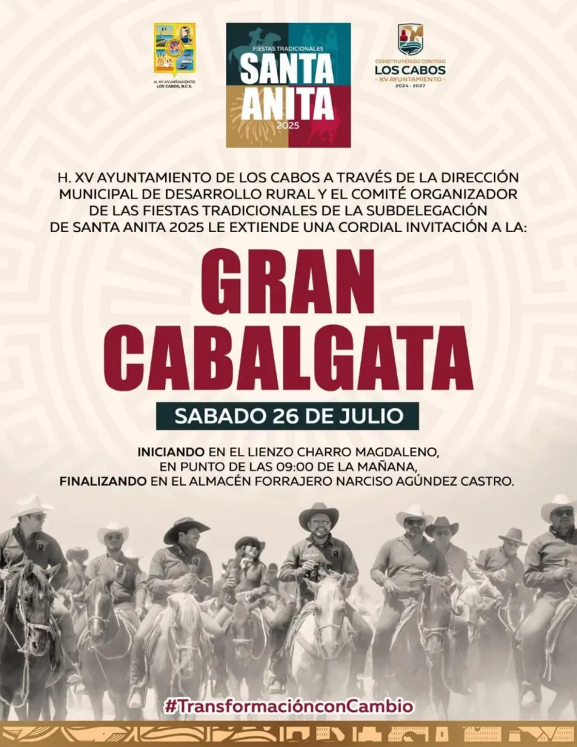 Horario de la Cabalgata de las Fiestas Tradicionales de Santa Anita. Foto: Cortesía