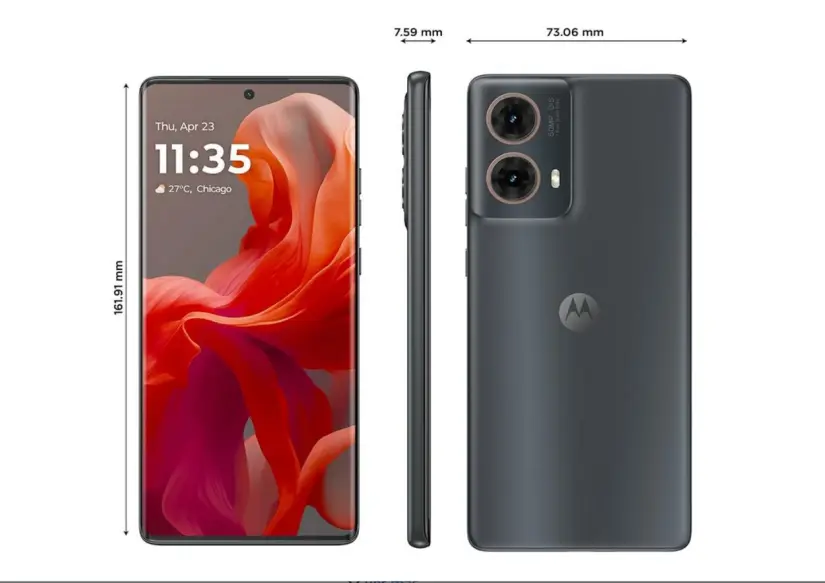 Motorola Moto G85 con memoria RAM de 8 GB. Foto: Cortesía