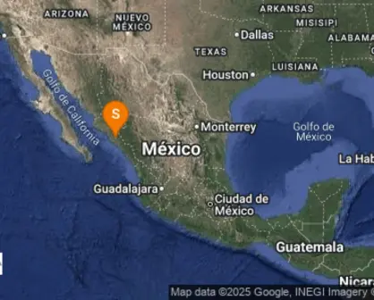 Sismo esta noche en Culiacán; de cuánto fue la magnitud
