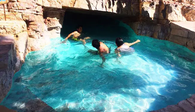 Balneario Las Cuevitas Sagradas en Hidalgo. Foto: Cortesía.