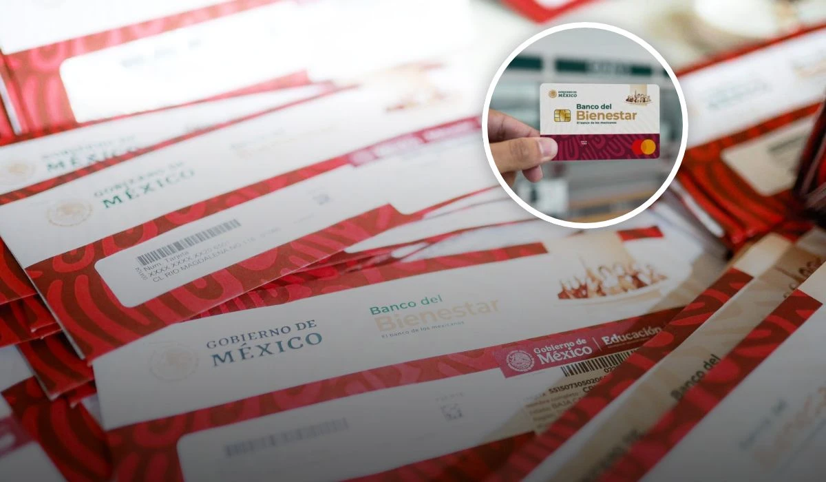 Primer mes del deposito de pago para los beneficiarios de Beca Rita Cetina 2025-2026 Foto: Marina del Pilar (Facebook) / Banco del Bienestar