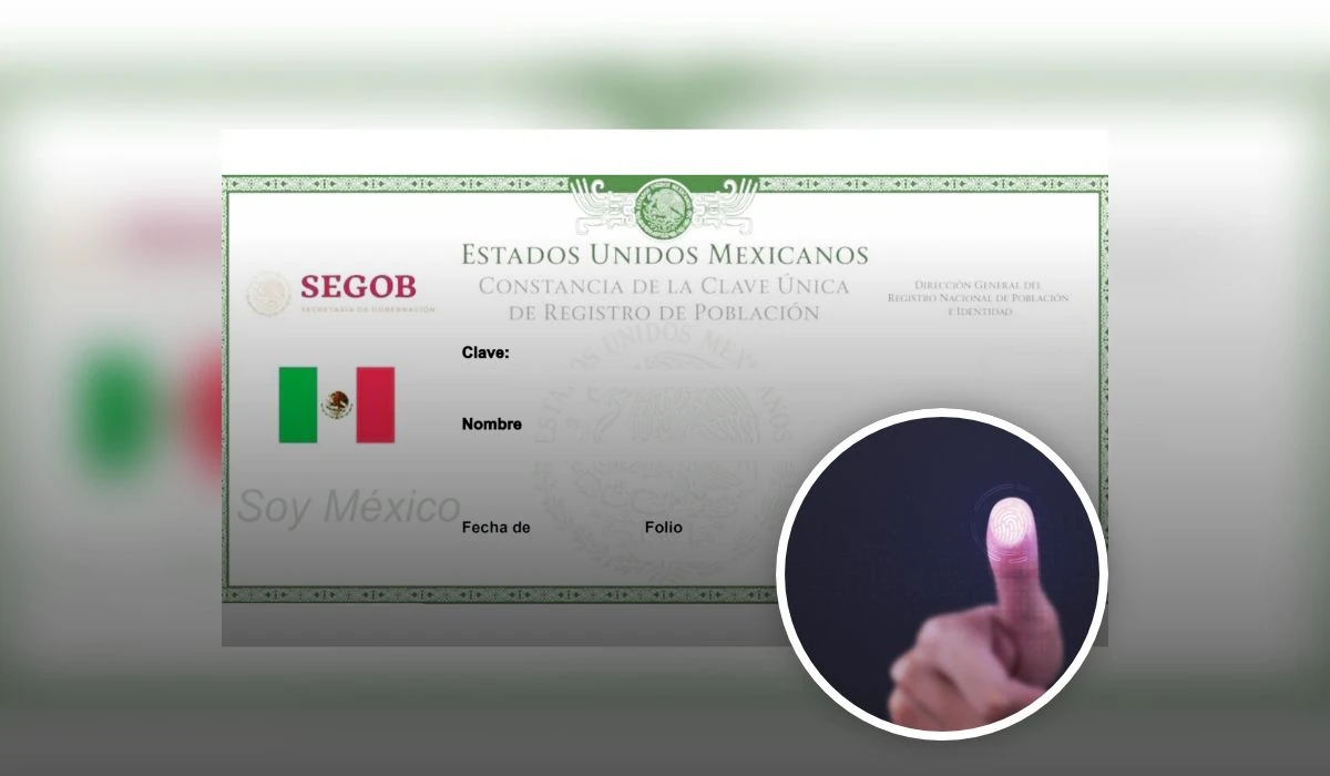 CURP Biómetrica un nuevo sistema de identificacion ciudadana en México Foto: Segob / Freepik